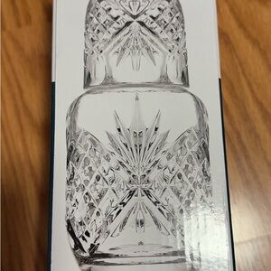 Dublin Crystal Night Carafe - Bedside Drink - Carafe - 16oz - Glass - 4.5oz